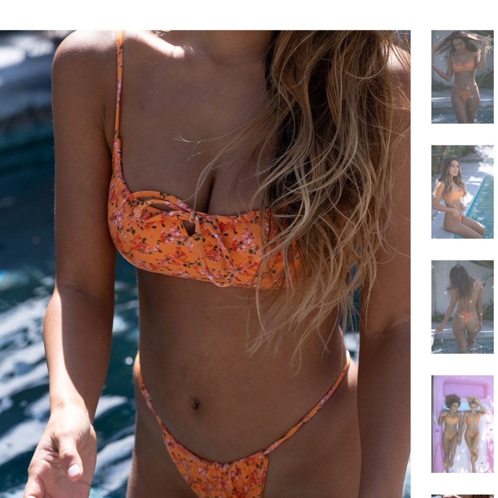 SOLD!! —- Skatie Demi Top - Hanalei (S)